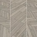 Modern Wooden Flooring Featuring Various Installation Patterns Including Herringbone And Straight Lay