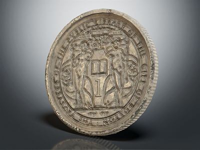 Modern Coin 3d model