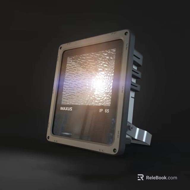 MAXLUX LED Downlight Spotlight with IP65 Protection Metal Housing Bright Illumination for Industrial Use 3d model 