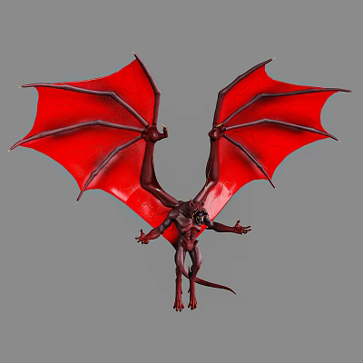 Monster Monster Bat 3d model