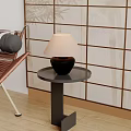 Modern table lamp table lamp floor lamp side table lamp 3d model