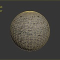 Rusty Ball Iron Ball Ball Metal Ball Life Supplies 3d model