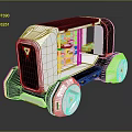 Unmanned Express 3d model