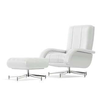 Modern Furniture Indoor Furniture Single Sofa Leather Sofa 3d model