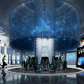 Modern Science and Technology Museum 3d model