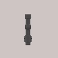 Black Cylindrical Mechanical Device With Adjustment Knob And Heat Sink Structure Design