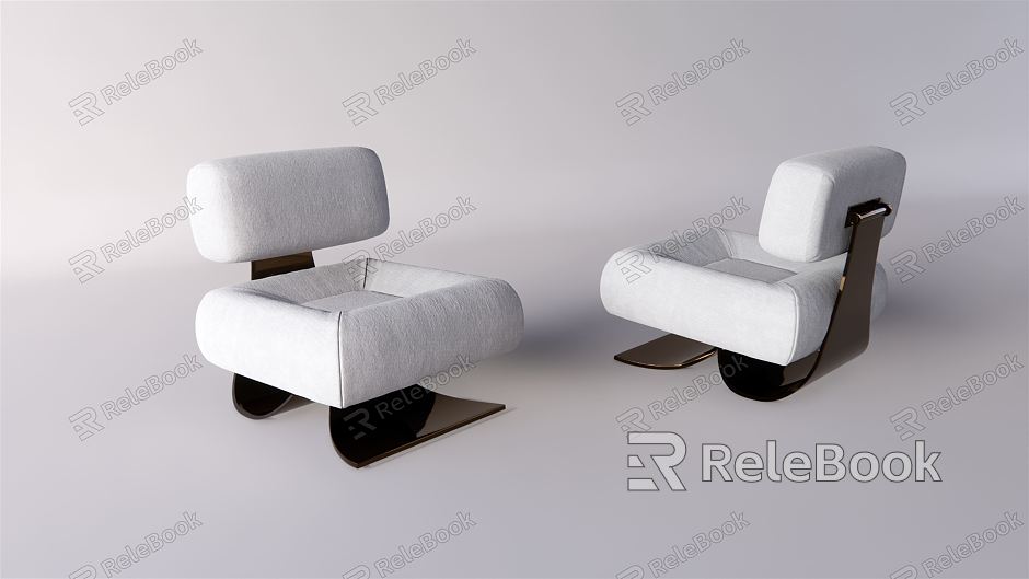 Quiet single sofa model