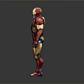 Iron Man Mech Warrior Machine Battlearm Mechanical Battlearm Machine Warrior Fighting Robot Games Robot 3d model