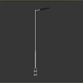 Modern Outdoor Street Light With Aluminum Pole And Energy Efficient LED Fixture