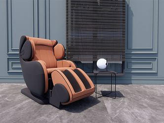 Modern massage chair 3d model