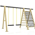 Children's Swing Outdoor Swing Venue Swing Swing Rack Swing 3d model