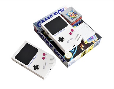 Modern game console Nintendo game console game card 3d model