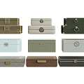Decorative Ornamental Box Collection With Assorted Colors Various Designs And Decorative Clasps