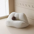Modern Lazy Sofa Stool Casual Sofa 3d model