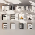 Diverse Books And Magazines Collection With Various Themes And Cover Designs