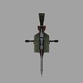 Air Defense Missile Tracking Missile Military Weapon Rocket Rocket Military Games 3d model