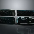 Four Electronic Keyboards With Various Designs For Gaming And Daily Use