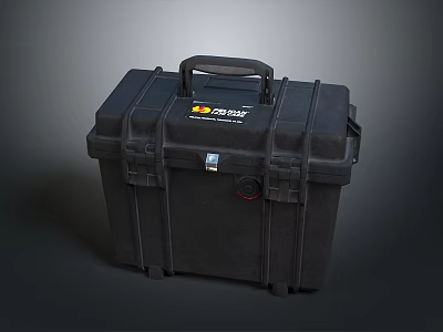 Durable Probox Black Toolbox For Hardware Tools Storage And Organization 3d model