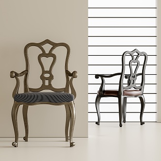 Modern single chair 3d model