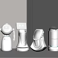 intelligent robot 3d model