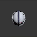 Stylish White Helmet with Blue Accents and Red Design Details for Modern Look