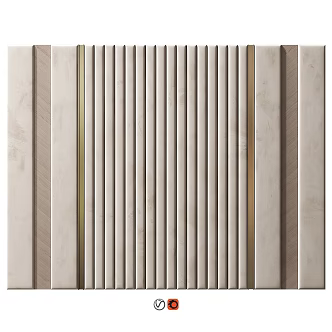 background wall 3d model
