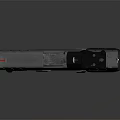 Glock Tactical Pistol With Black And Silver Finish Grip Texture And Sight