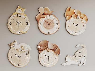 Clock Wall Decoration Pendant model