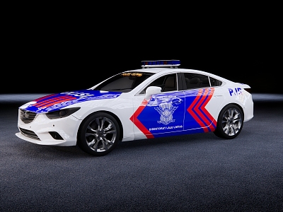 Mazda Police Car Hyundai Police Car model