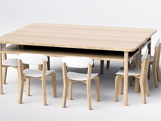 Modern Children's Tables and Chairs 3d model