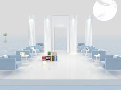 Modern Combination Sofa Sofa 3d model