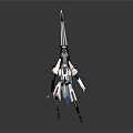 Modern Robot Warrior Robocop 3d model