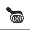 Commercial Equipment Security Lock With Combination Number Dial Steel Cable And Secure Protection Mechanism