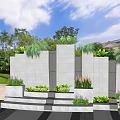 view wall 3d model