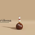 Iridessa Table Lamp With Floral Pattern Lampshade And Brown Wooden Base
