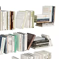 Assorted Books And Magazines Stacked In Different Sizes And Colors For Home Library