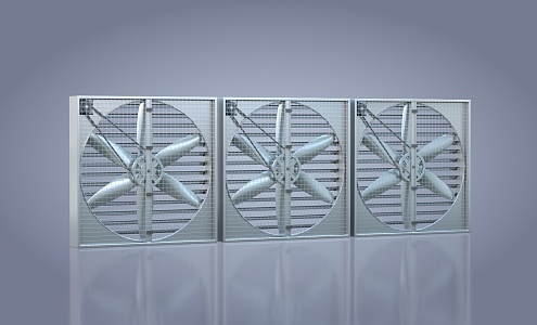 Fan Industry Fan Motor Fan Equipment Products 3d model