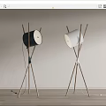 Modern floor lamp 3d model