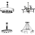 Stylish Modern Chandeliers Featuring Circular And Multi Arm Designs For Home Interiors