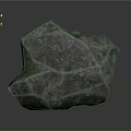 Natural Unpolished Stone Decorative Piece For Interior Design With Rough Texture And Irregular Shape