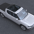 Modern Pickup Pure Electric Pickup Low Edition 3d model