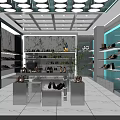 Just Gent Leaman Shoe Store Interior With Shelves And Counters Displaying Various Shoes
