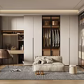 Home cloakroom 3d model