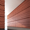 Red brick wall brick wall 3d model