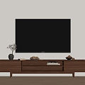 The ancient TV cabinet TV cabinet combination 3d model