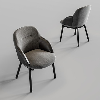 Modern single chair 3d model