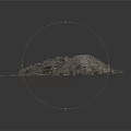 Large Pile of Crushed Stones With Various Sizes And Textures