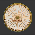 Golden Birdcage Decorative Ornament Set With Exquisite Base And Home Decor Accent