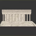 Columns Stone Columns Stone Columns Old Columns Roman Columns Roman Columns Classical Columns Greek Columns 3d model