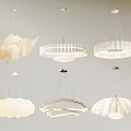 Modern Creative Chandeliers With Unique Shapes And Soft Lighting For Home Decor